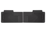 Husky Liners Husky Liner Heavy Duty 2nd or 3rd Row Floor Mats, Black, Hard Plastic - 52011 - image 1