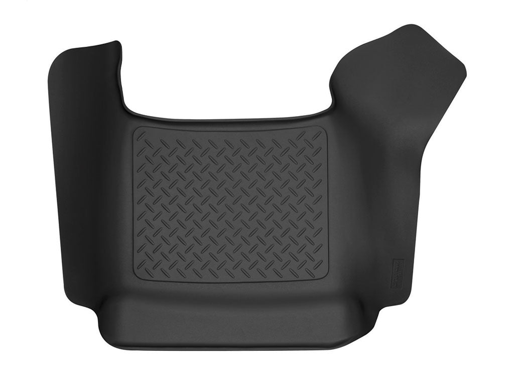 Husky Liners 2002-2024 Ram 1500 and 2010-2018 2500 and 3500 Without Floor Shifter Center Hump Floor Liner X-Act Contour Series Bl, Black - 53531 - image 1