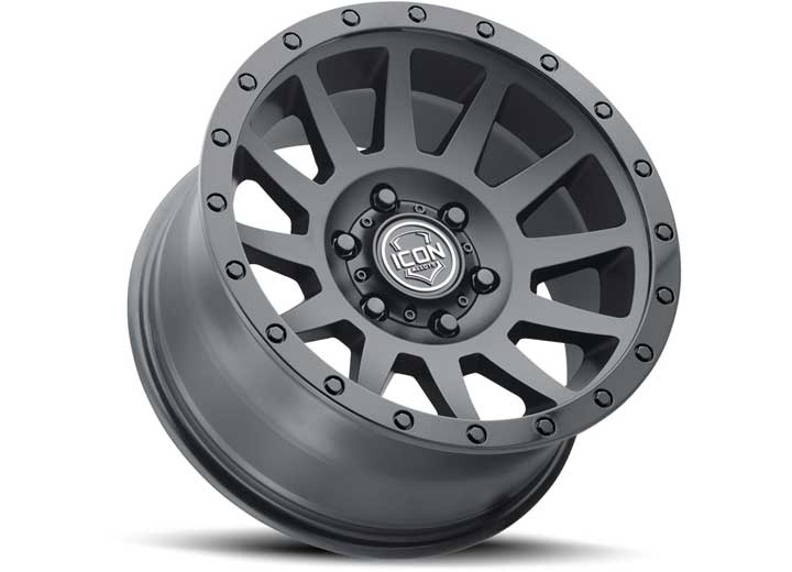 Icon Vehicle Dynamics 18x9 6x139.7 0 mm Offset with 6x5.5 with 5 in BS Wheel with 106.1 mm Center Bore - 2018908350DB - image 5