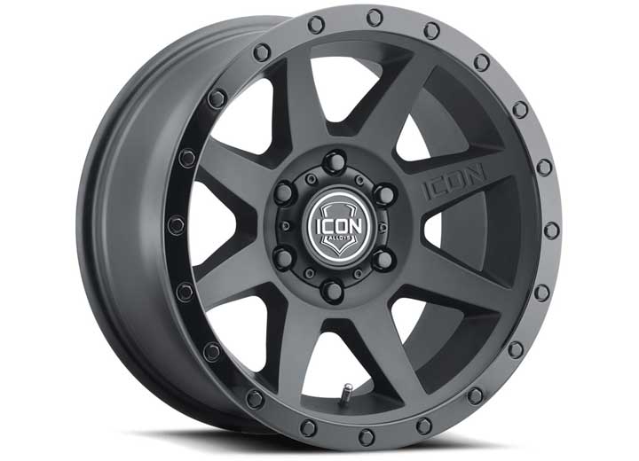 Icon Vehicle Dynamics 18x9 6x139.7 +25 mm Offset with 6x5.5 with 6 in BS Wheel with 95.1 mm Center Bore - 1818909060DB - image 1