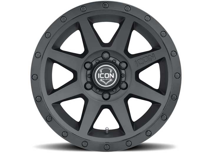 Icon Vehicle Dynamics 18x9 6x139.7 +25 mm Offset with 6x5.5 with 6 in BS Wheel with 95.1 mm Center Bore - 1818909060DB - image 6