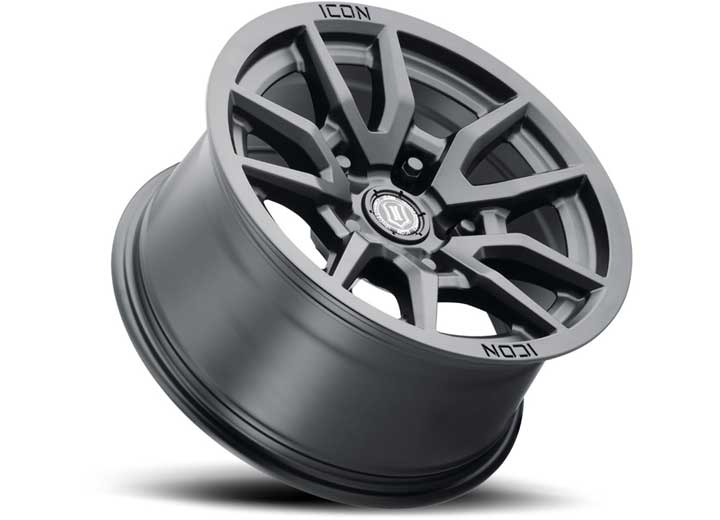 Icon Vehicle Dynamics 17x8.5 5x150 +25 mm Offset with 5.75 in BS Wheel with 110.1 mm Center Bore - 2617855557SB - image 2