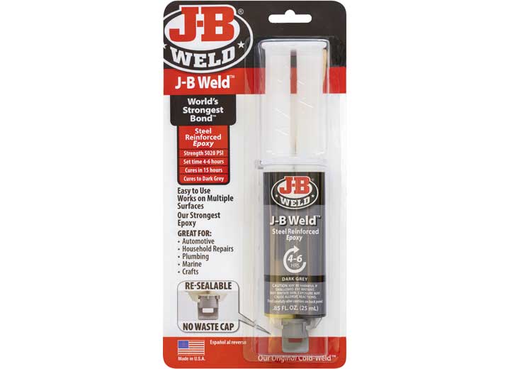 JB Weld Original Carded 25Ml Resealable Syringe - 50165 - image 1