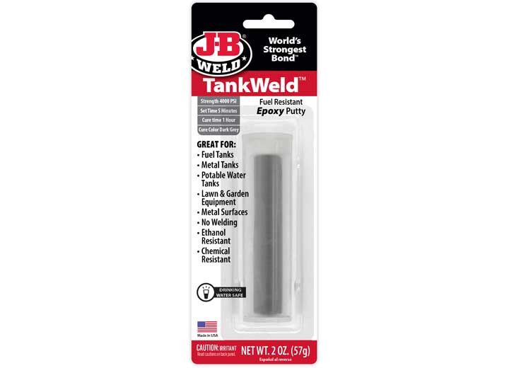 JB Weld Tankweld Carded 1 oz (3.5 in) Putty Stick - 8217 - image 1