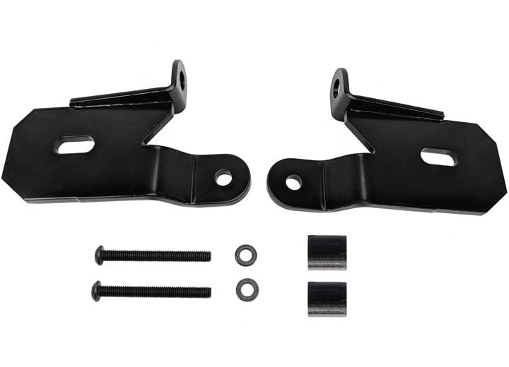 KC HiLiTES Cube, Round, Rectangular, and Oval Light Mounts and Bracket for 2020-2024 Jeep Gladiator and 2018-2024 Jeep Wrangler - 7318 - image 1