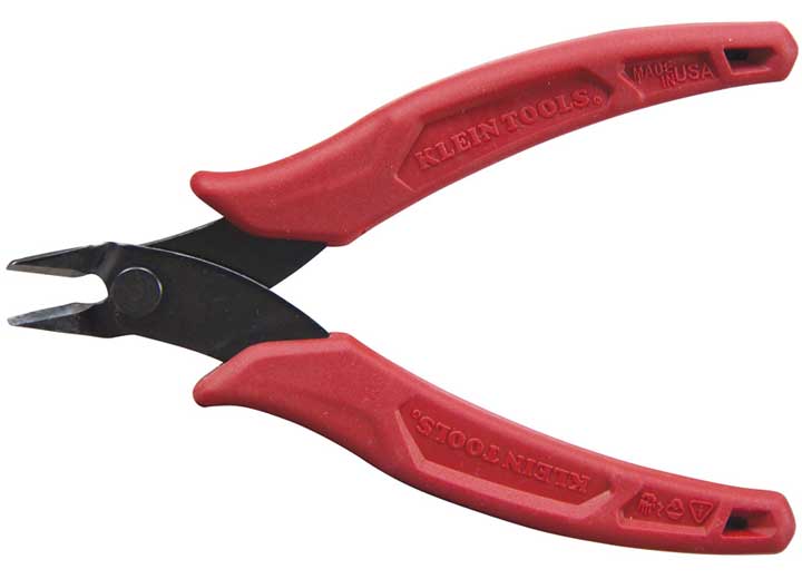 Klein Tools Diagonal Cutting Pliers, Flush Cutter, Lightweight, 5-Inch - D275-5 - image 1