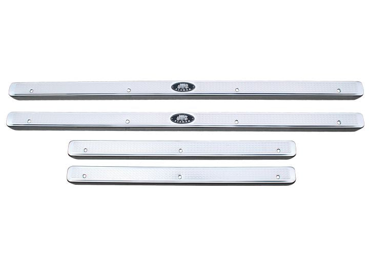 Sherman Parts Sill Plate Set 4-Piece OE Type Chevrolet 4 Door Sedan, Wagon 1955-1957 Protection - 727-00SET - image 1
