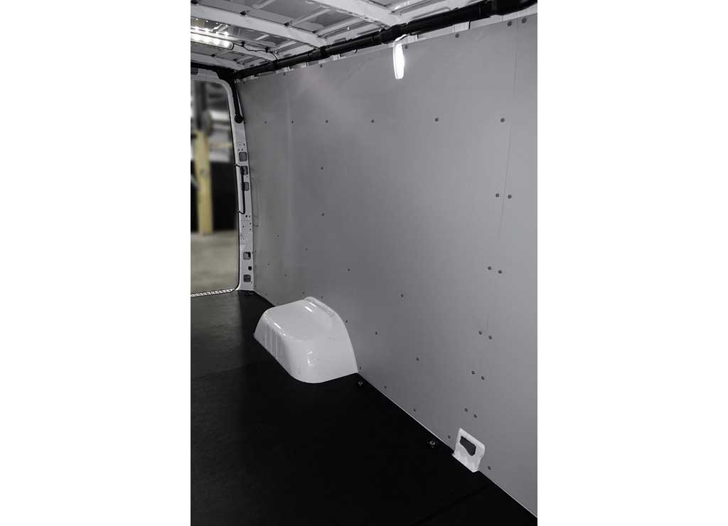 Legend Fleet Transit High Roof Door Liner, Light Grey for 2015-2025 Ford Transit-150, Transit-250, Transit-350 and Transit-350 HD - 07F00-20-H - image 1