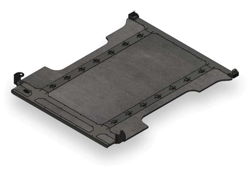 Legend Fleet 2021-2025 Ford F-150 6.5 ft Bedboss Truck Bed Support System, Black - FD2621-EMU1 - image 1