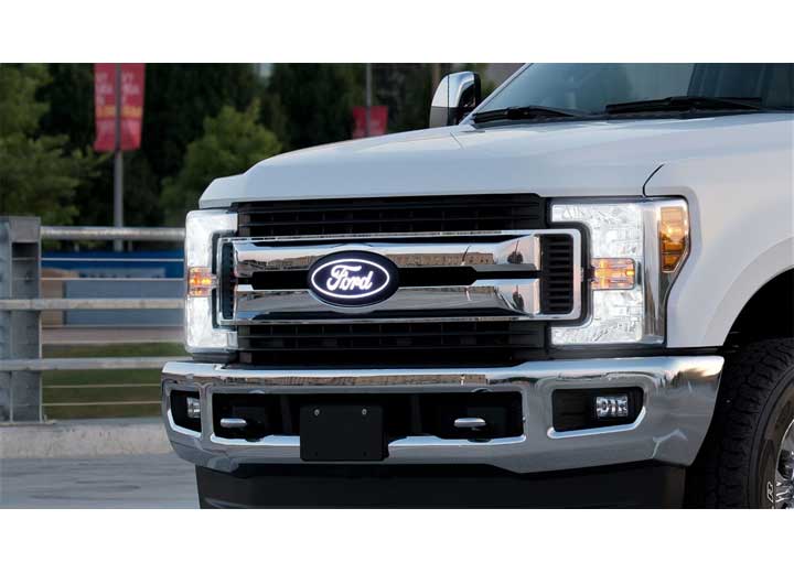 Putco Front Emblem-With Camera Cutout. for 2018-2020 Ford F-150 - 92602 - image 2