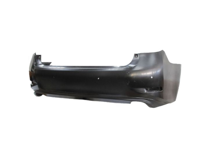 Sherman Parts CAPA Rear Bumper Cover With Parking Sensors, Prime Lexus ES350 2013-2015 - 3313-89Q-0 - image 1