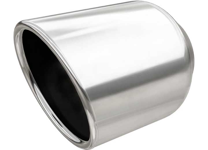 MagnaFlow Exhaust Tip 2.5 in ID/4 in OD 5.25 in Overall Length SS, Stainless Steel - 35136 - image 1
