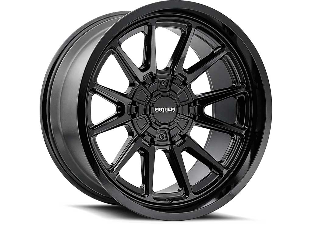 Mayhem 20x10 6x139.7 24 mm Offset 6-135 with 6-139.7 Wheel with 106 mm Center Bore - 8116-2137B - image 1
