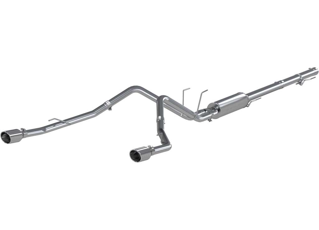 MBRP 2009-2017 Ram 1500 5.7L 2.5 in Cat Back, Dual Split Rear, T409 - S5146409 - image 1