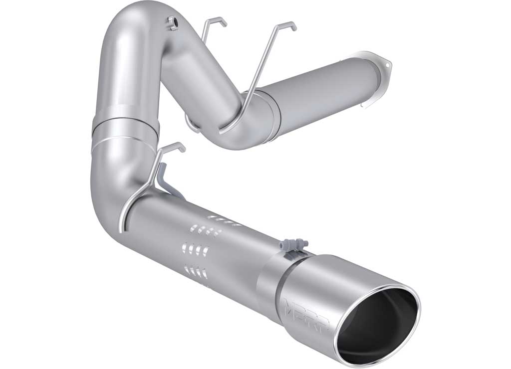 MBRP 2017-2026 F-250, F-350 and F-450 6.7L 5 in Filter Back, Single, Al, Aluminized Steel - S62930AL - image 1