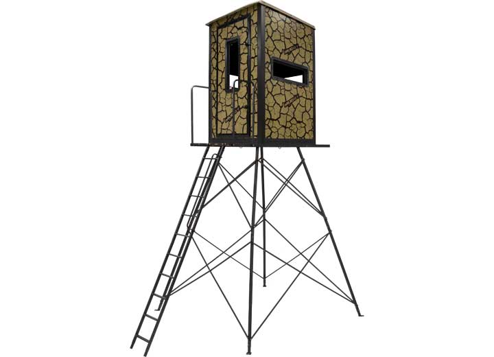 Muddy Blinds Gunner Steel Box Blind With 10 ft. Tower - MUD-BBBST1000-10C - image 1
