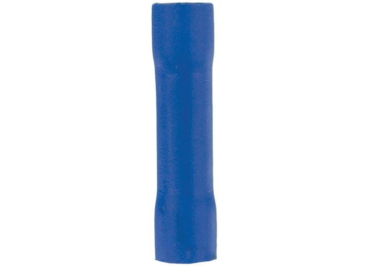 Install Bay Blue Vinyl Butt Connector 22-18 Gauge Package Of 100 - BVBC - image 1