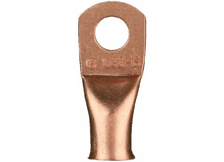 Install Bay Copper Uninsulated Ring Terminal 6 Gauge 5/16 Inch - CUR6516 - image 1