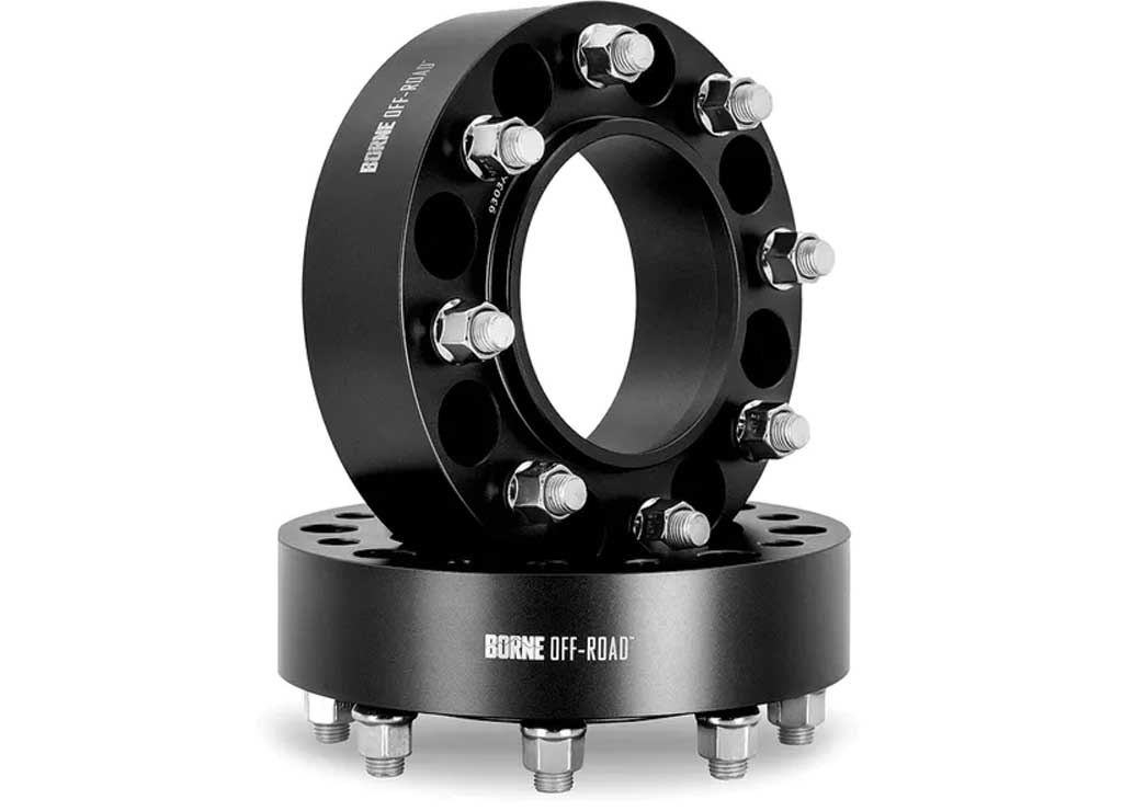 Borne Off-Road Wheel Spacers 6x135 87.1 25 M14 Black - BNWS-007-250BK - image 1