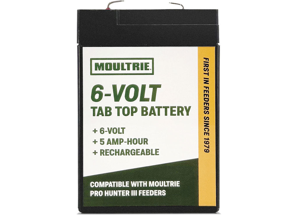 Moultrie 6V Tab-Top Battery (Rechargeable) - MFA-15120 - image 1