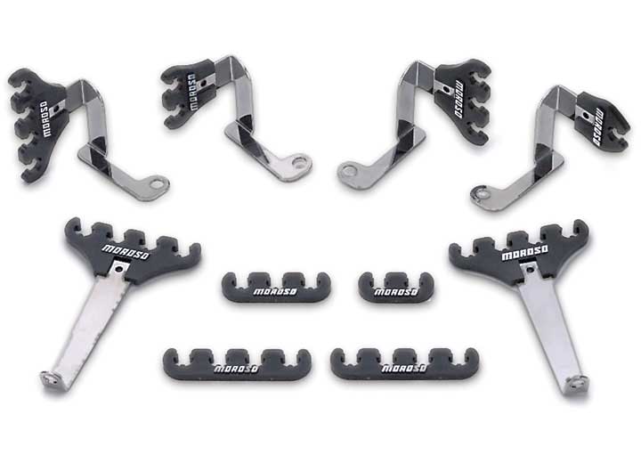 Moroso Wire Loom Kit, Ford, black - 72133 - image 1