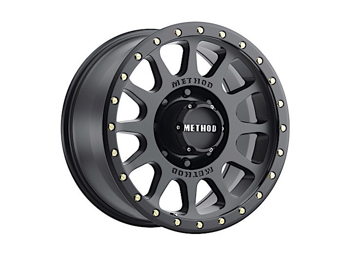 Method Race Wheels 20x10 8x170 18 mm Offset Nv, Centerbore, Matte Black Wheel with 130.81 mm Center Bore - MR30521087518N - image 1