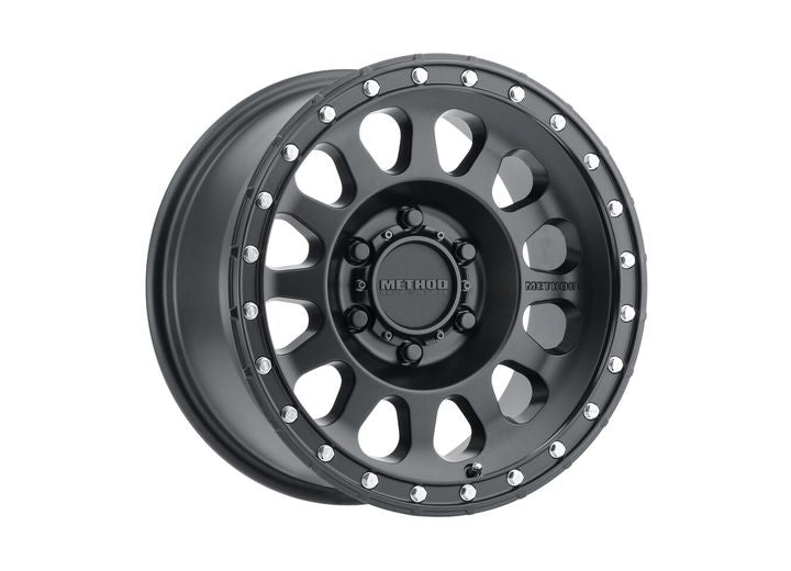 Method Race Wheels MR315 17x9 8x170 12 mm Offset Centerbore, Matte Black Wheel with 130.81 mm Center Bore - MR31579087512N - image 1