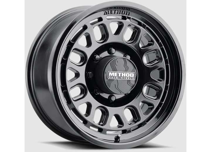 Method Race Wheels MR321 18x9 8x165.1 +18 mm Offset 8x6.5, Center Bore, Gloss Black Wheel with 130.81 mm - MR321890801318 - image 1