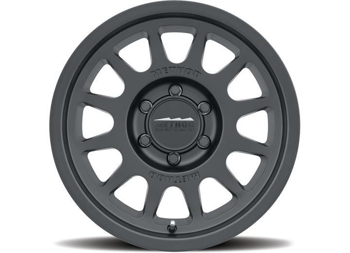 Method Race Wheels MR703 17x8.5 6x135 +25 mm Offset MR703 5.78 BS 25 Offset 87 Center Bore Black Wheel with 87 mm - MR70378516525 - image 1