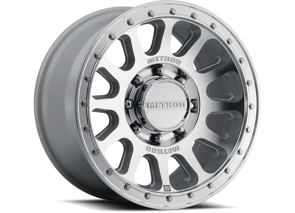 Method Race Wheels MR709 18x9 8x170 +12 mm Offset Center Bore, Machined Clear Coat Wheel with 125 mm - MR70989087312H - image 1