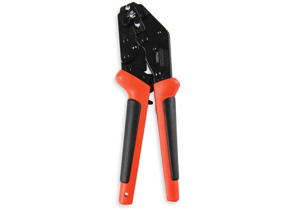 MSD Ignition Pro Crimp Tool, Rachet Action, 8.5M - 35051 - image 1