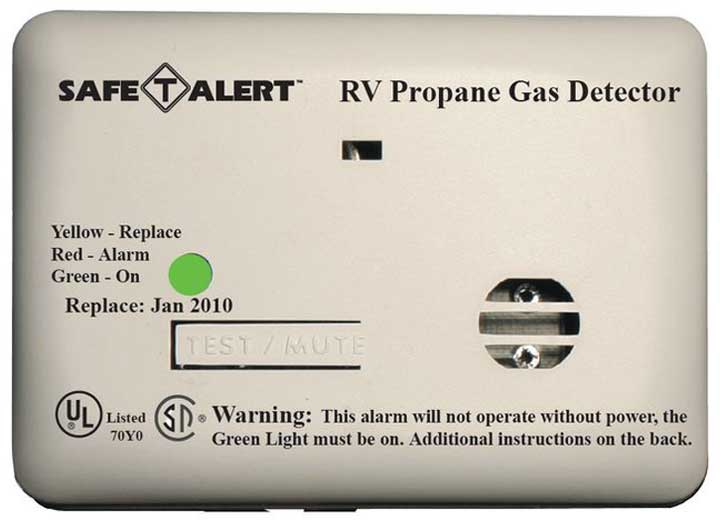 MTI Industries Safe-T-Alert 20 Series MIni RV Propane/LP Gas Alarm, White - 20-441-P-WT - image 1