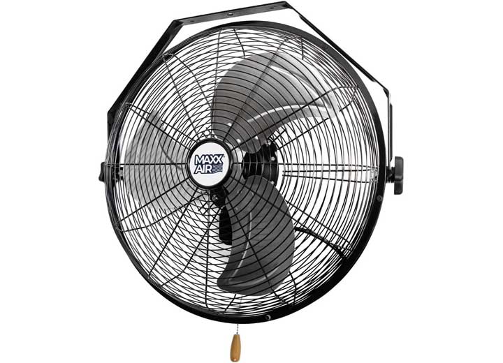 Maxx Air Fan 18 in Wall Mount Fan Tilts 180 Degrees Hardware Not Included - HVWM18UPS - image 1