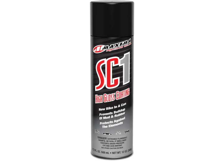 Maxima Racing Oils SC1 High Gloss Coating, Clear Coat, 12 oz Can Wax - 78920 - image 1
