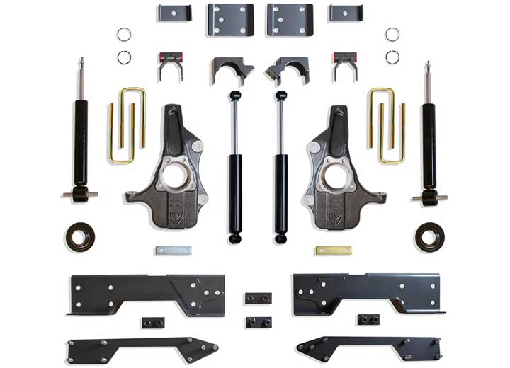 MaxTrac 2019-2023 Silverado, Sierra 1500 2WD and 4WD 4/6 in Leveling Kit (Non Adaptive Ride Models) - KS331946S - image 1