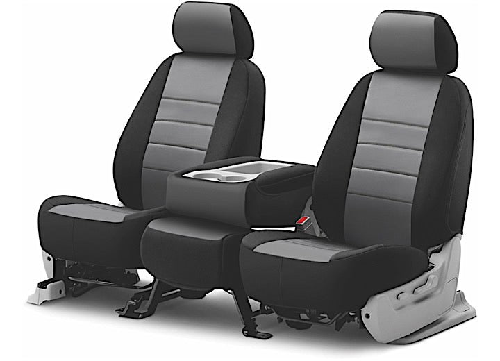 Fia 2015-2026 F-150 and 2017-2026 F-250, F-350 and F-450, F-550 Neoprene Cover 1st Row Gray - NP97-34 GRAY - image 1