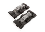 Rugged Ridge Paracord Grab Handles, Gray, Black, Pair, Grey - 13505.32 - image 1