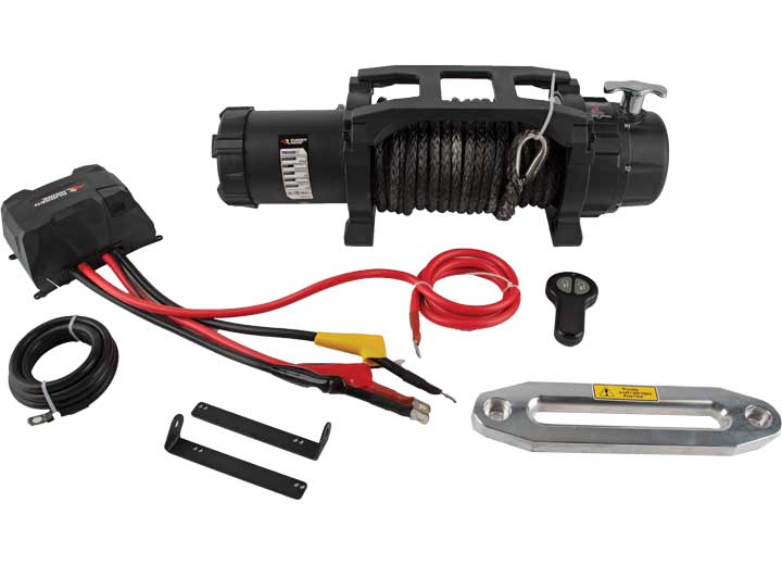 Rugged Ridge Trekker S10 Winch, 10,000 lb Synthetic Rope With Wireless Remote (Optional OMI15103.37 Remote) - 15100.08 - image 1