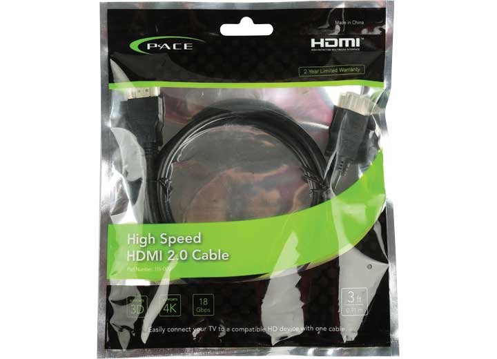 Pace International 3 ft HDMI Cable - 118-003 - image 1