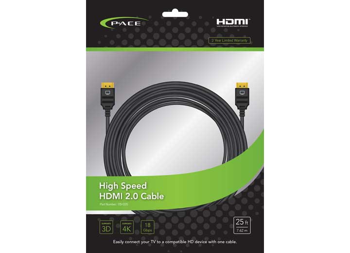 Pace International 25 ft HDMI Cable - 115-025 - image 1