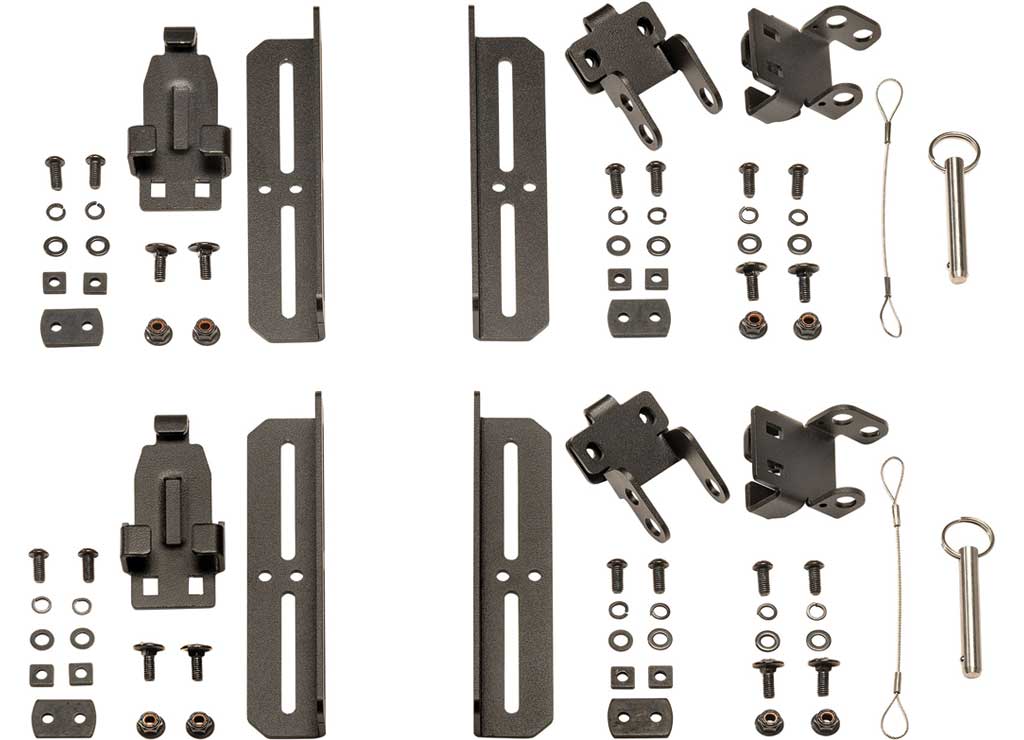 Pelican RFMT2 Cargo Case Roof Mount Kit - RFMT-002-BLK - image 1