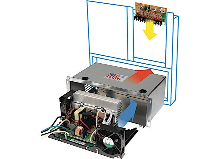 Progressive Dynamics 35 Amp Replacement Converter Section - PD4635V - image 1