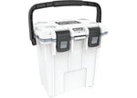 Pelican 20-Quart Elite Cooler, White, Gray, 8-20 Quart Capacity - 20Q-1-WHTGRY - image 1