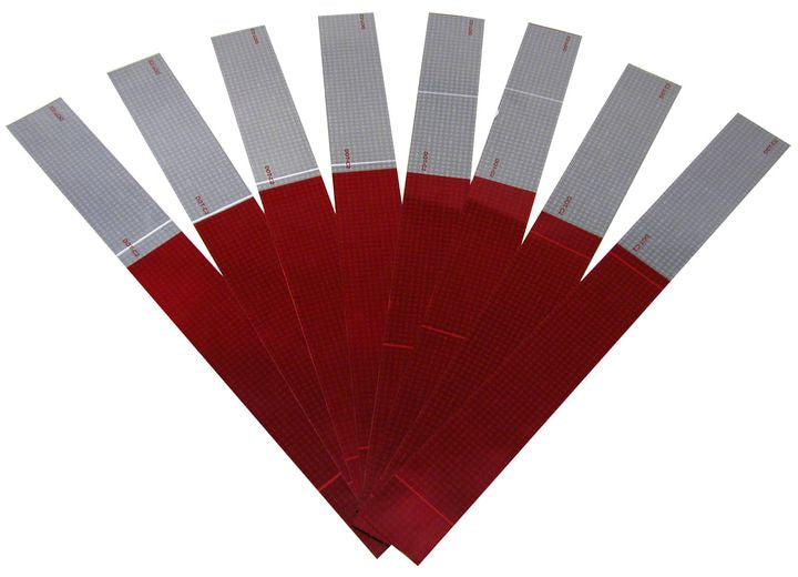 Peterson Manufacturing Reflective Tape Kit Red, Silver - 465K - image 1