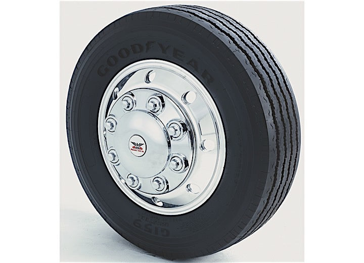 Phoenix USA 8 Lug On 275 mm Bc With 22 mm Studs Front ABS Hub Cover - Q822F - image 1