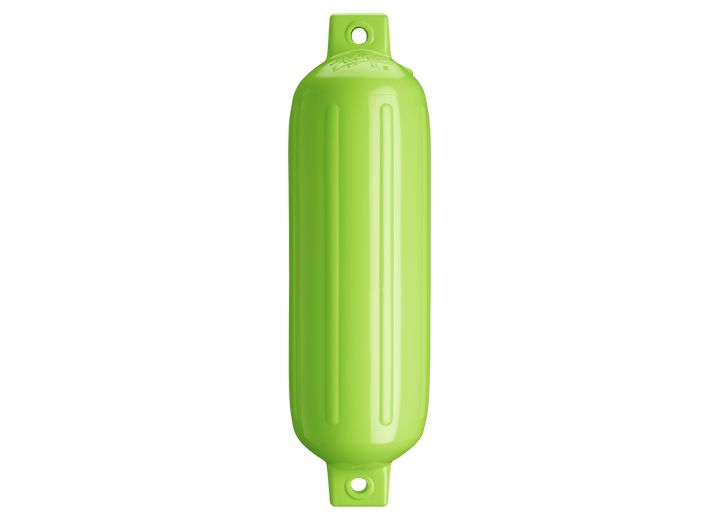 Polyform G-Series Boat Fender, 6.5" x 22", Lime, Green - G-4 LIME - image 1