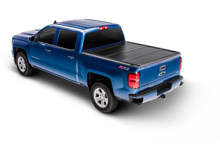 ProMaxx Automotive ProMaxx Flush-Mount, Hard Folding Truck Bed Tonneau Cover, 5.5 ft Bed for 2021-2026 Ford F-150 - BC-21029 - image 1