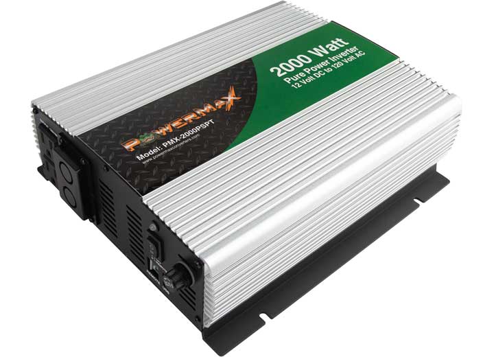 PowerMax 2000 W Pure Sine Inverter, 2,000 Watt Power Inverter & Supply Wattage - PMX-2000 - image 1