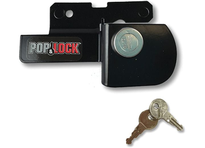 Pop & Lock 1997-2015 F-150/1999-2015 F-250/F-350 Super Duty Tailgate Lock-Black - PL2500 - image 1