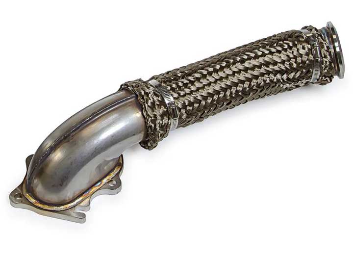 PPE Down Pipe GM 6.6L-3 Stud Flange Downpipe - 117000700 - image 1